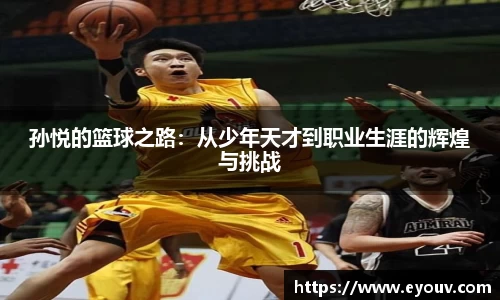 孙悦的篮球之路：从少年天才到职业生涯的辉煌与挑战
